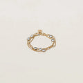 18K Miu Miu Metal Crystals Bracelet