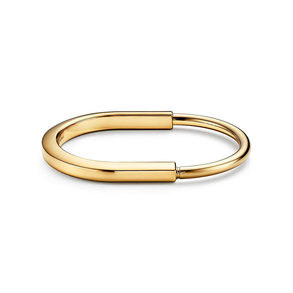 18K Tiffany & Co. Lock Bangle Bracelet