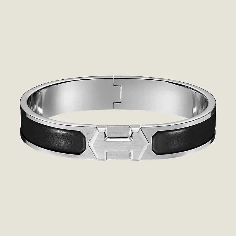 18K Super Hermès Black Bracelet
