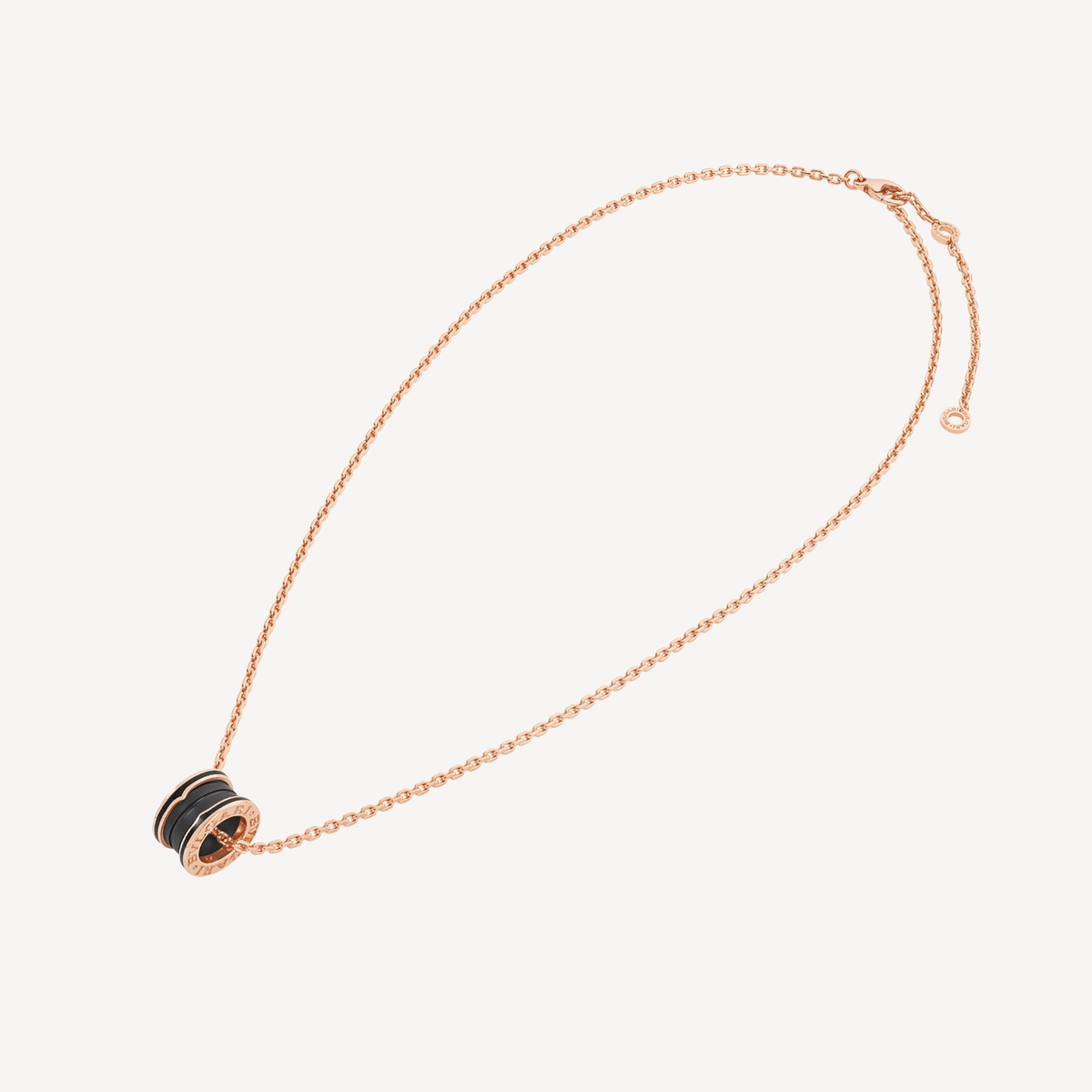 18K BVLGARI B.ZERO1 Black Ceramic Necklace