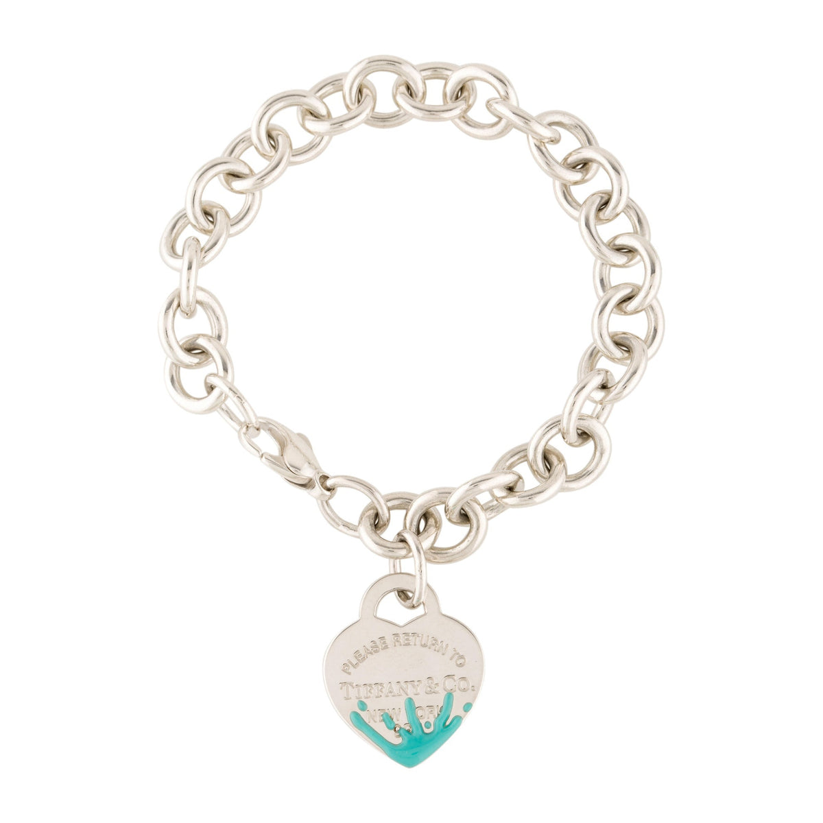 18K Tiffany & Co. Heart Tag Bracelet