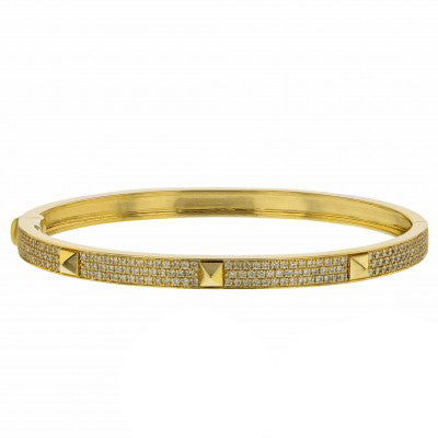 18K Collier De Chien Diamond Hermès Bracelet