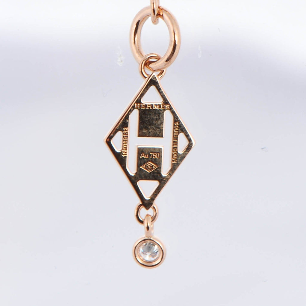 18K Gambade Pendant Hermès Necklace