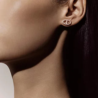 18K Farandole Diamond Hermès Earrings