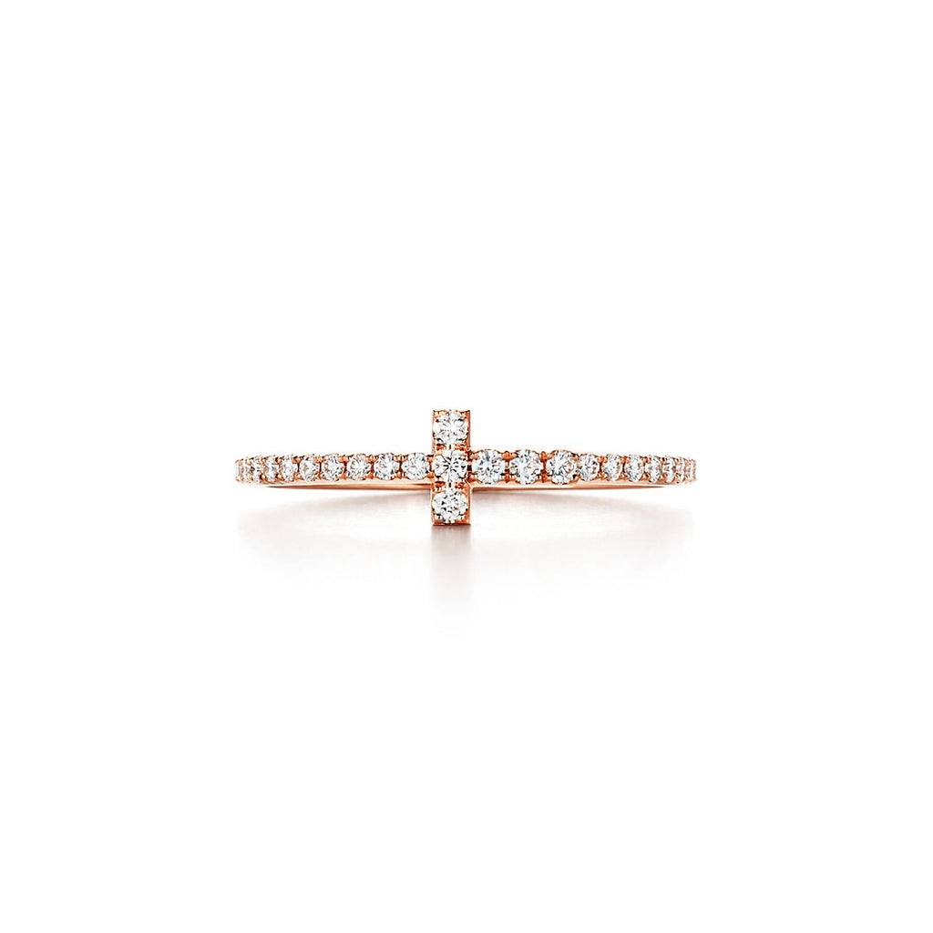 18K Tiffany & Co. Diamond Wire Ring