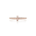 18K Tiffany & Co. Diamond Wire Ring