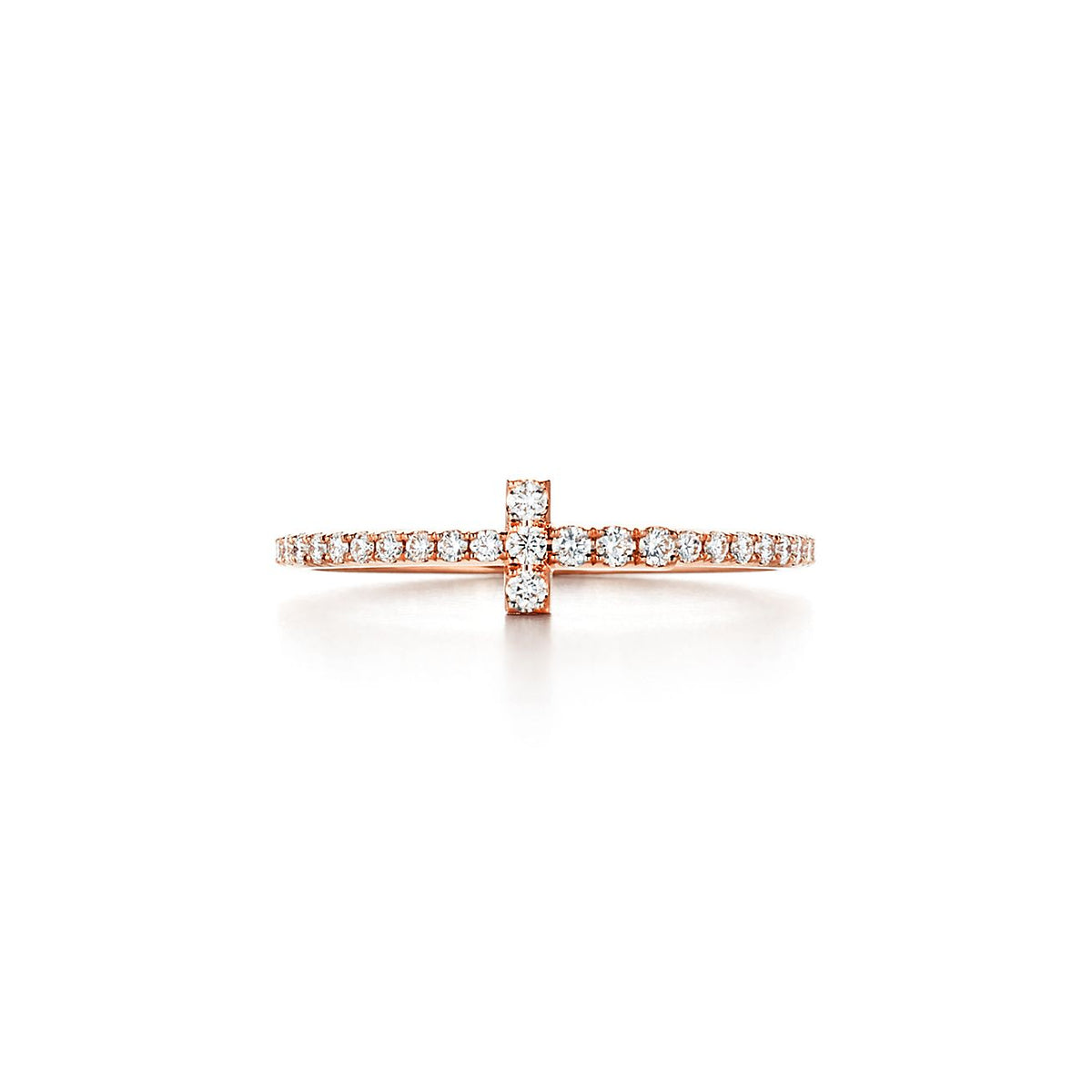 18K Tiffany & Co. Diamond Wire Ring