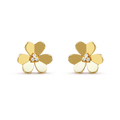 18K Van Cleef & Arpels Frivole Large Model Earrings