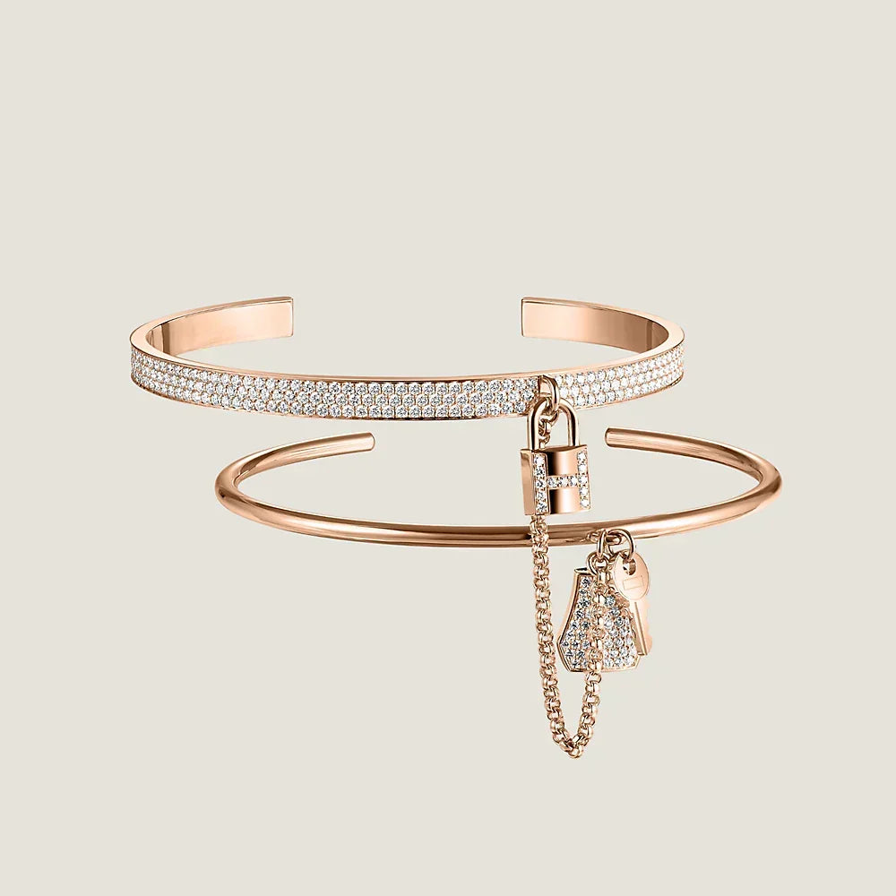 18K Kelly Hermès Cadenas Bracelet