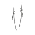 18K Tiffany & Co. Knot Drop Diamonds Earrings