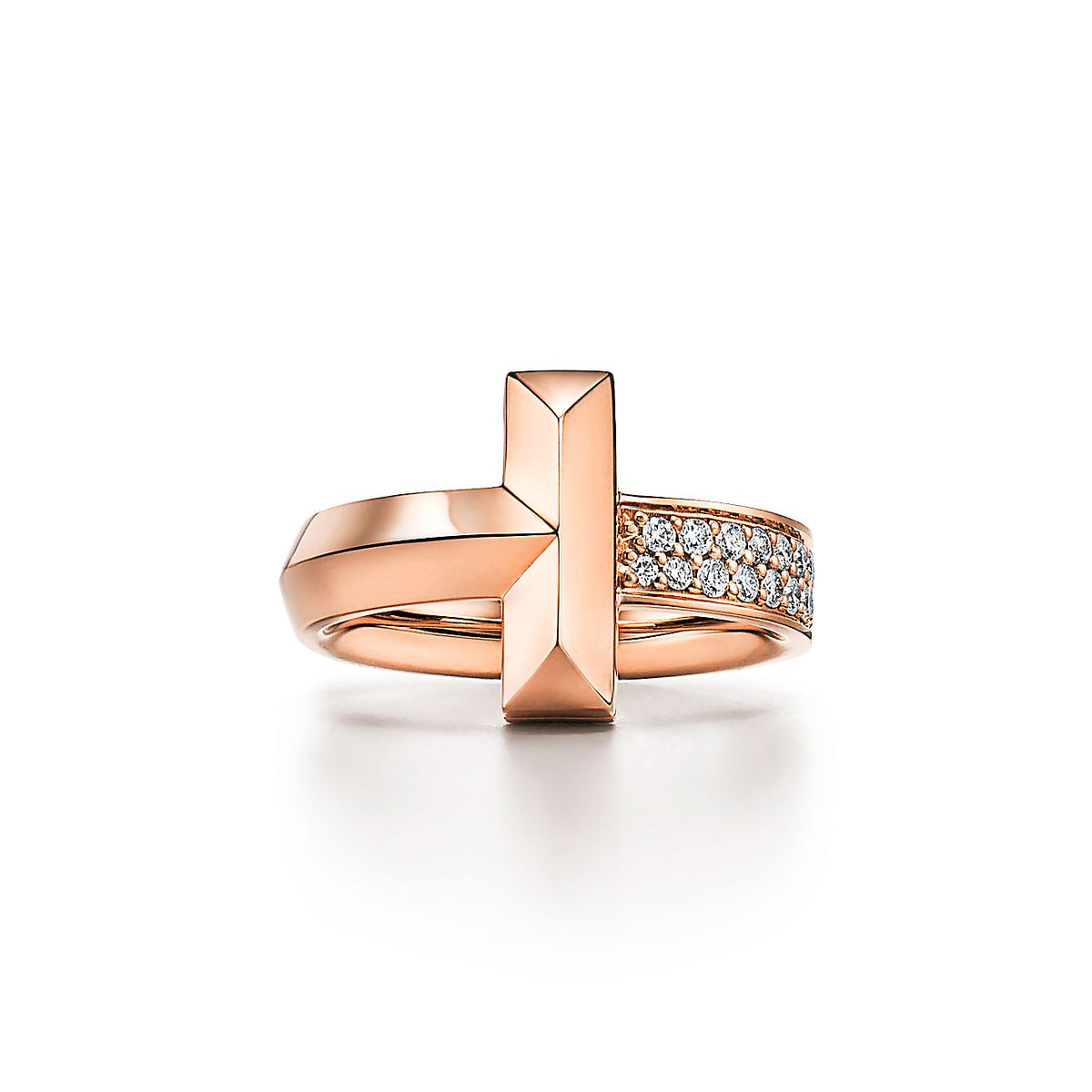 18K Tiffany & Co. T1 Diamonds Ring
