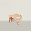 18K Kelly Gavroche Diamonds Hermès Ring