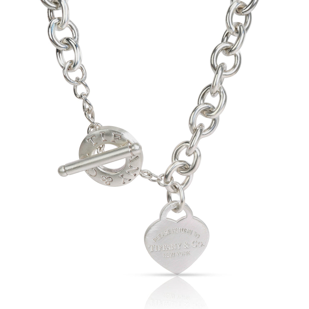 18K Tiffany & Co. Heart Tag Necklace