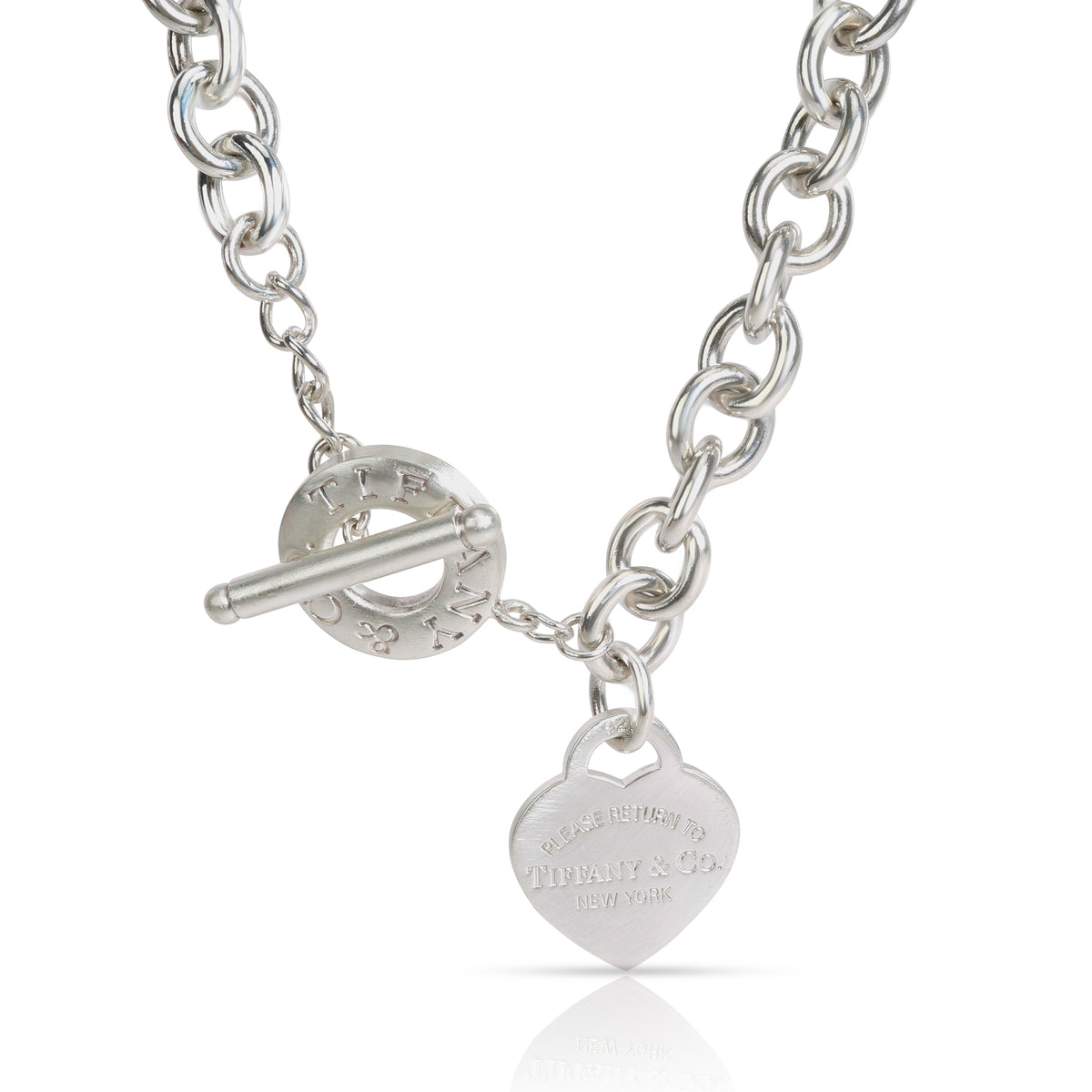 18K Tiffany & Co. Heart Tag Necklace