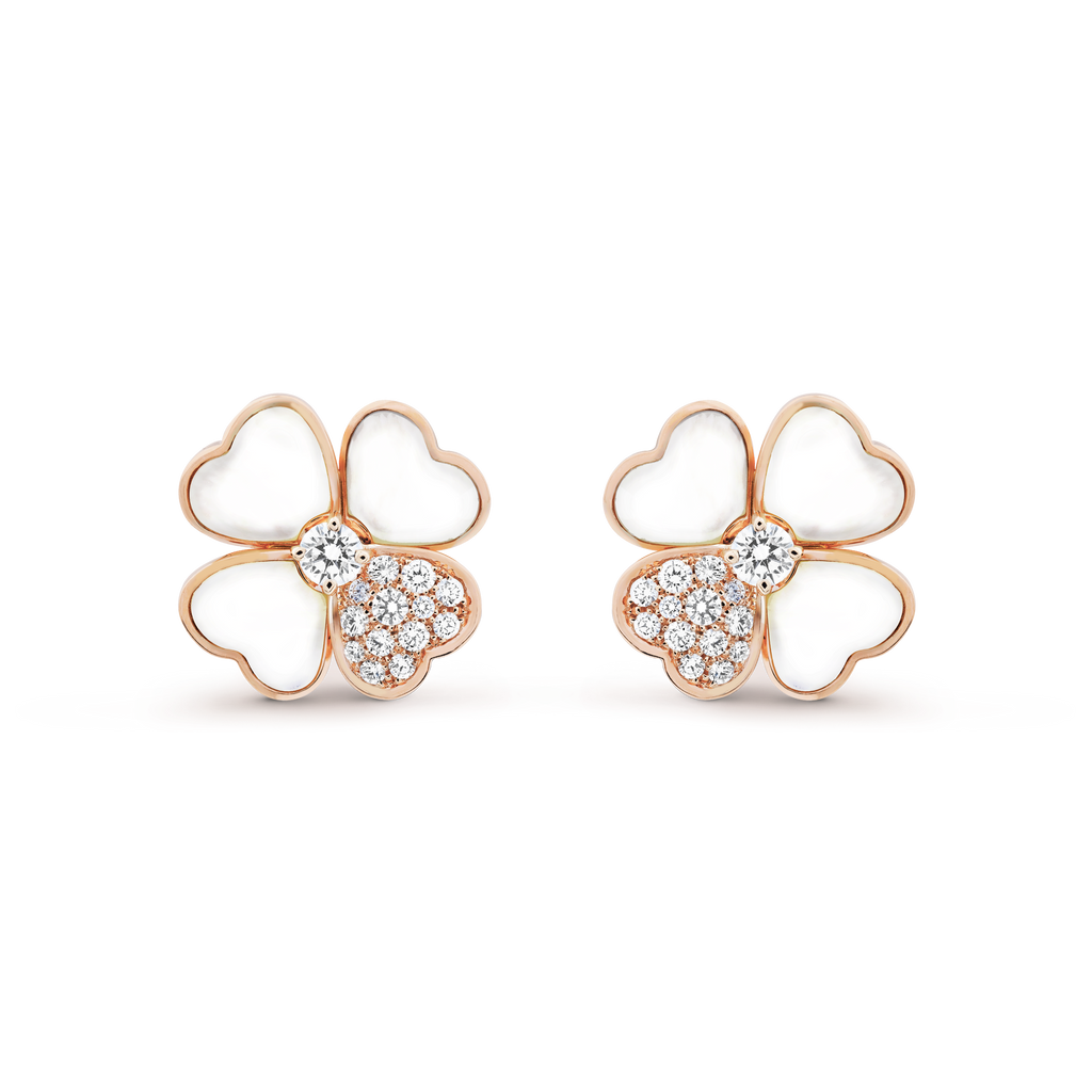 18K Van Cleef & Arpels Cosmos Medium Earrings