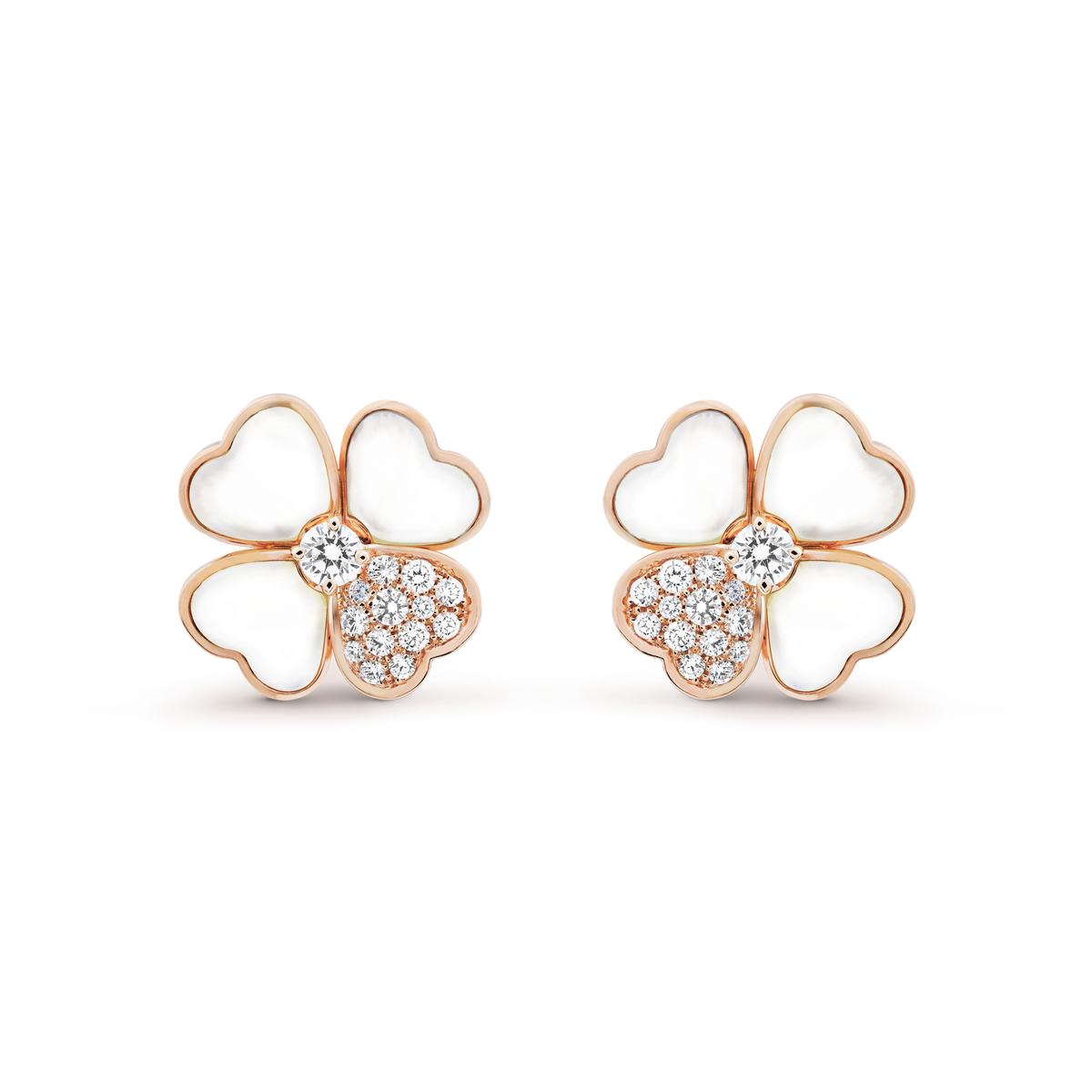 18K Van Cleef & Arpels Cosmos Medium Earrings
