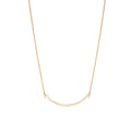 18K Tiffany & Co. Smile Pendant Necklace
