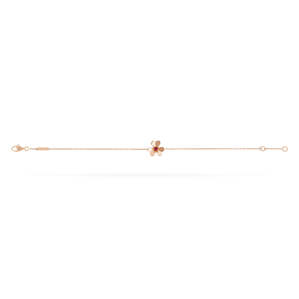 18K Van Cleef & Arpels Frivole Ruby Bracelet