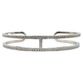 18K Ever Chain D¡¯ancre Cuff Diamond Hermès Bracelet