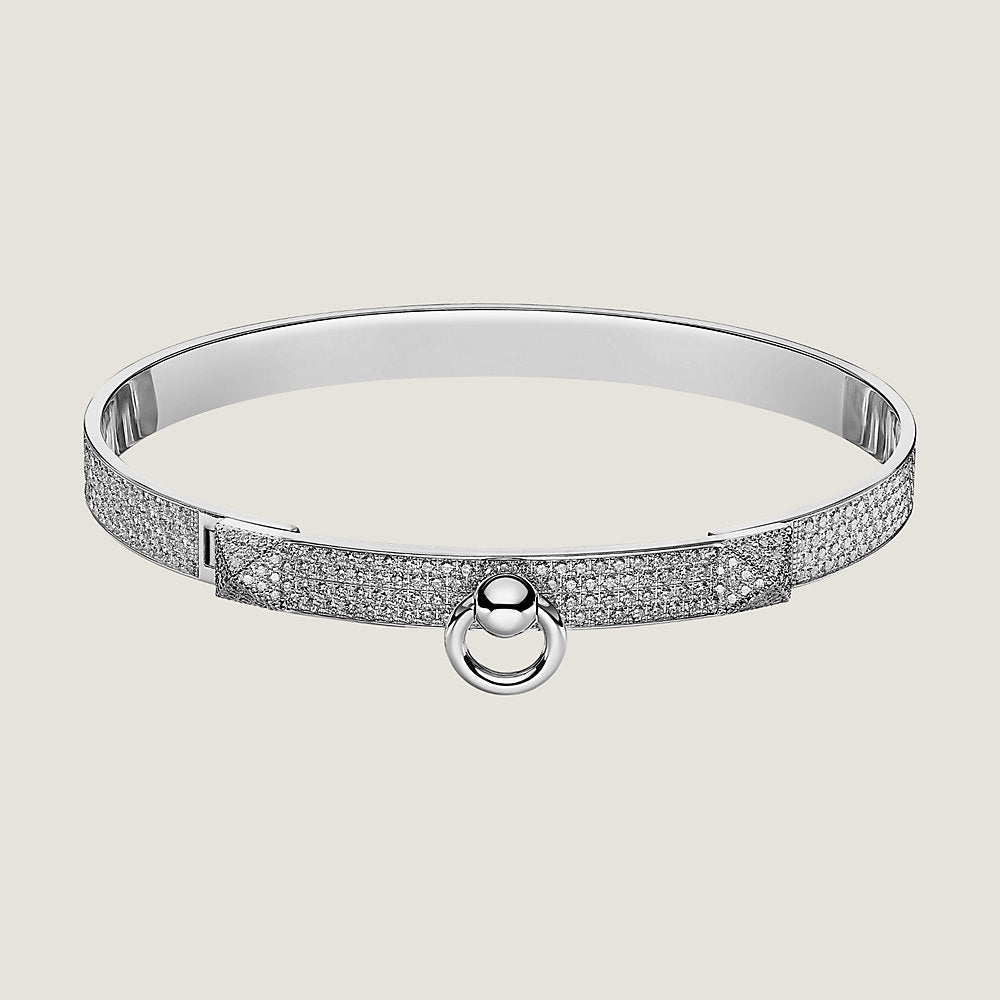 18K Collier De Chien Diamond Hermès Bracelet