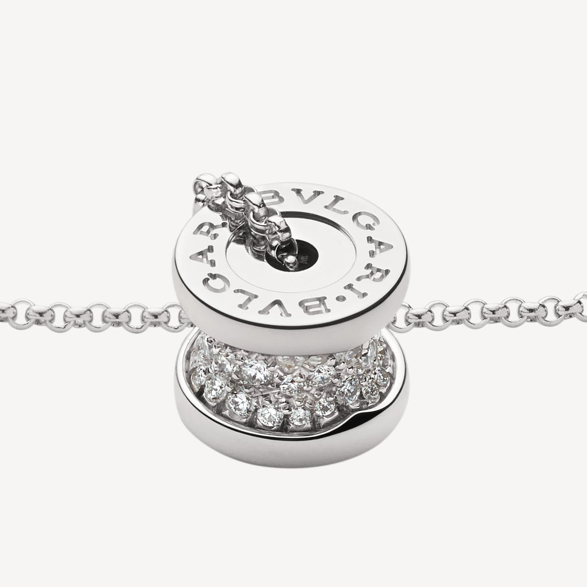 18K BVLGARI B.ZERO1 Diamonds Necklace