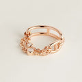 18K Chaine D'Ancre Chaos Hermès Ring