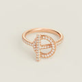 18K Echappee Diamond Hermès Ring