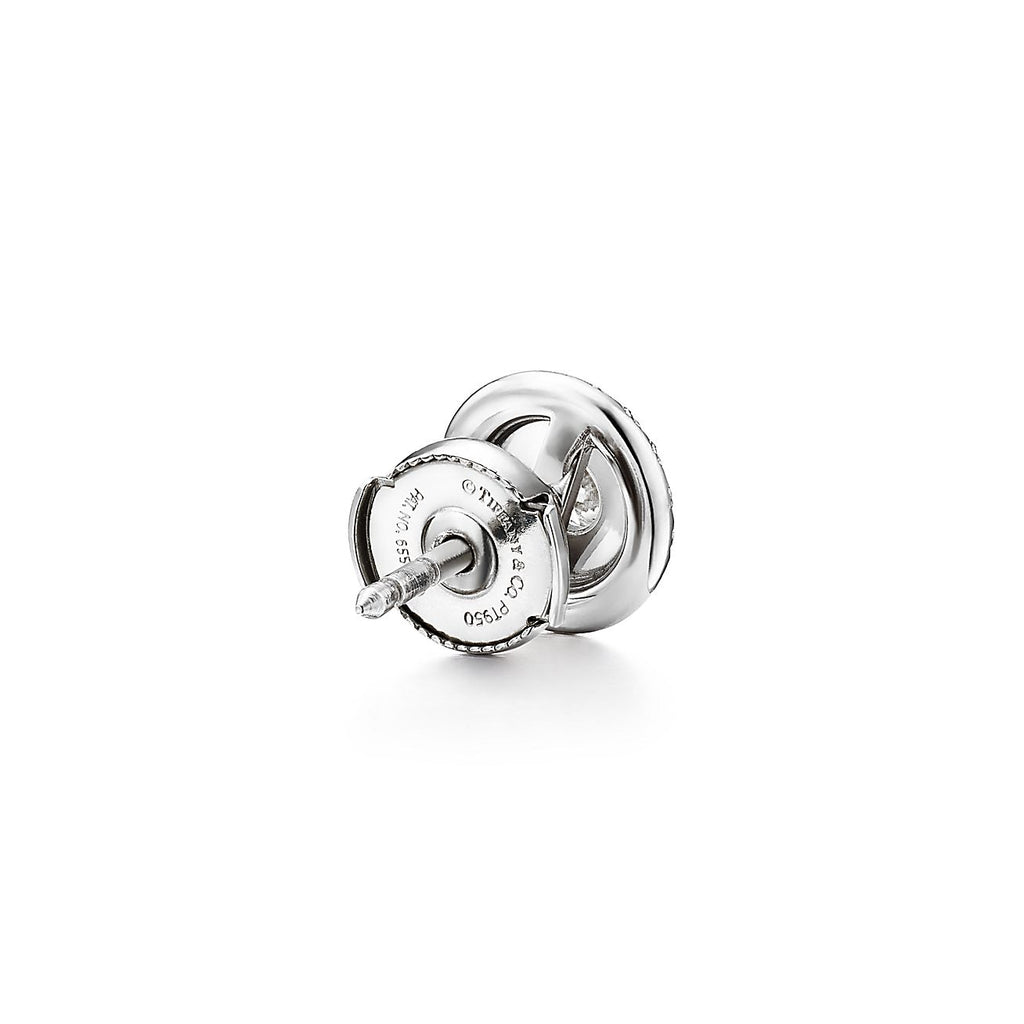 18K Tiffany & Co. Soleste Diamonds White Gold Earrings