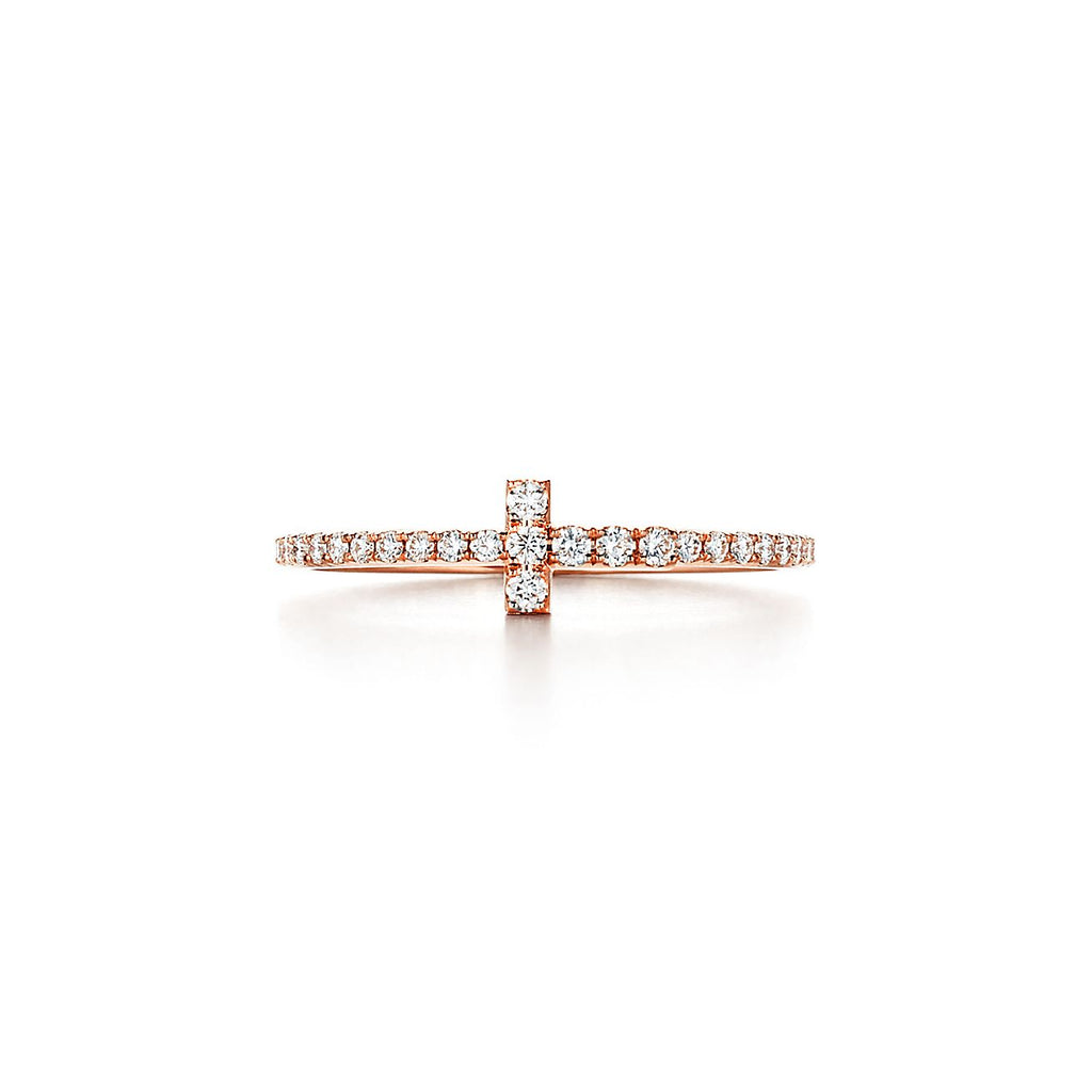 18K Tiffany & Co. Diamond Wire Ring