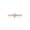 18K Tiffany & Co. Diamond Wire Ring