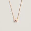 18K Mini Pop Hermès Pink Necklace