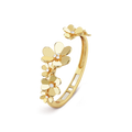 18K Van Cleef & Arpels Frivole Seven Flowers Bracelet