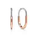 18K Tiffany & Co. Lock Diamond Earrings