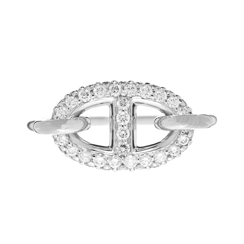 18K Farandole Diamond Hermès Ring