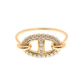 18K Farandole Diamond Hermès Ring