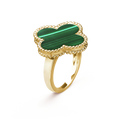 18K Van Cleef & Arpels Magic Alhambra Clover Ring