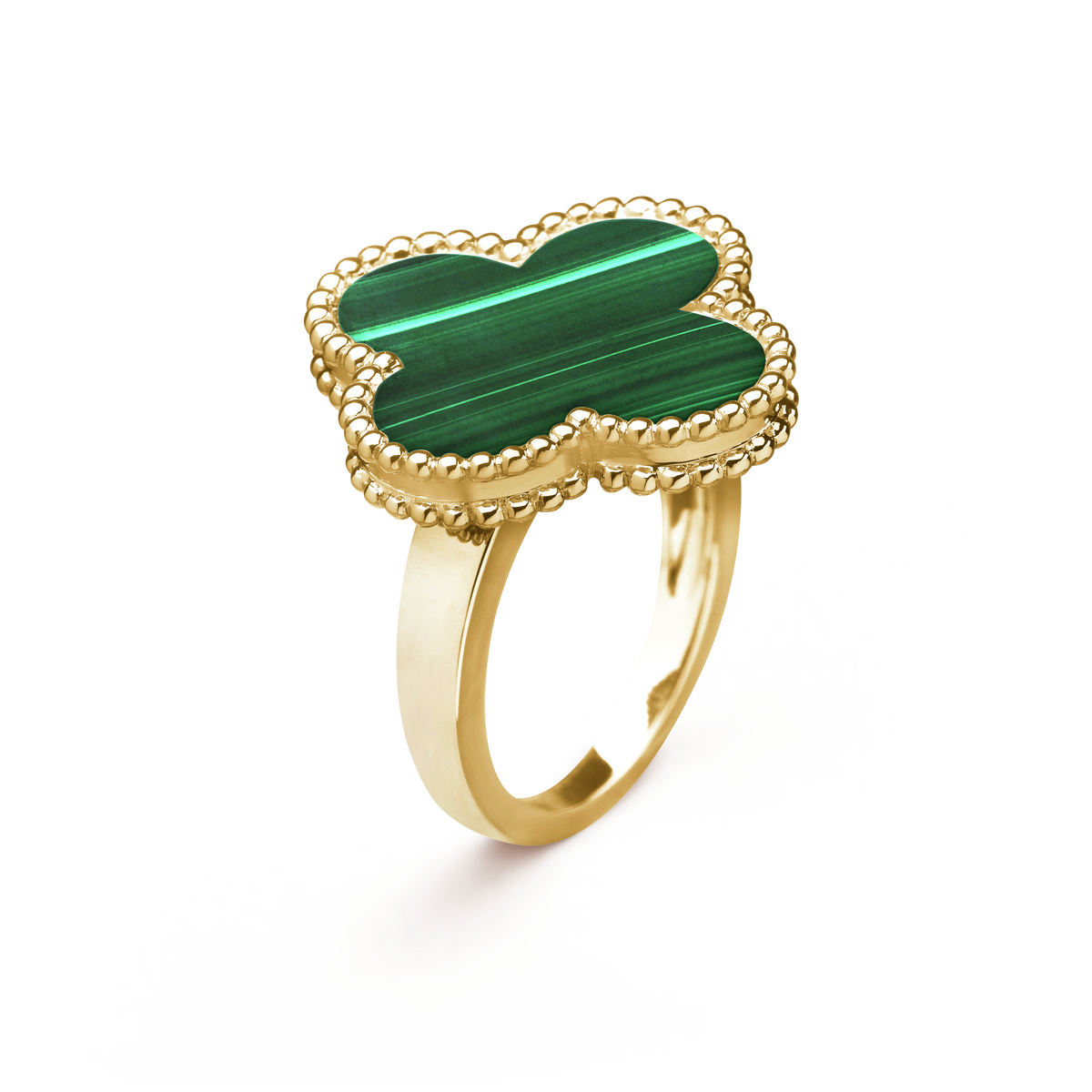 18K Van Cleef & Arpels Magic Alhambra Clover Ring