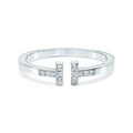 18K Tiffany & Co. Diamond Square Bracelet