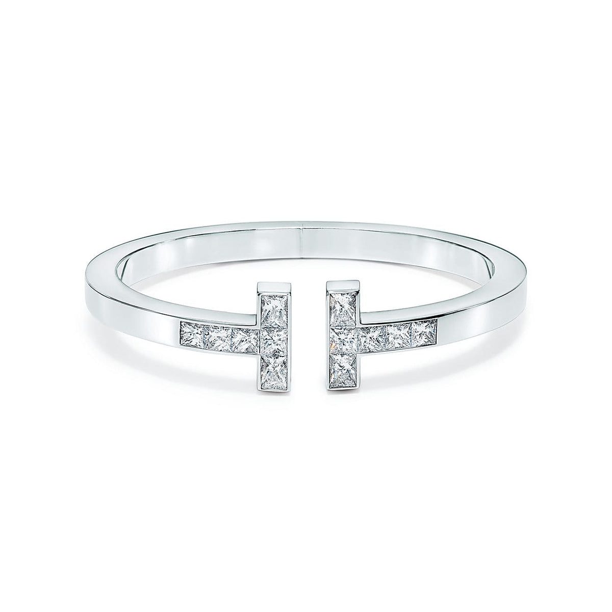 18K Tiffany & Co. Diamond Square Bracelet