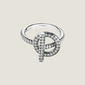 18K Echappee Diamond Hermès Ring