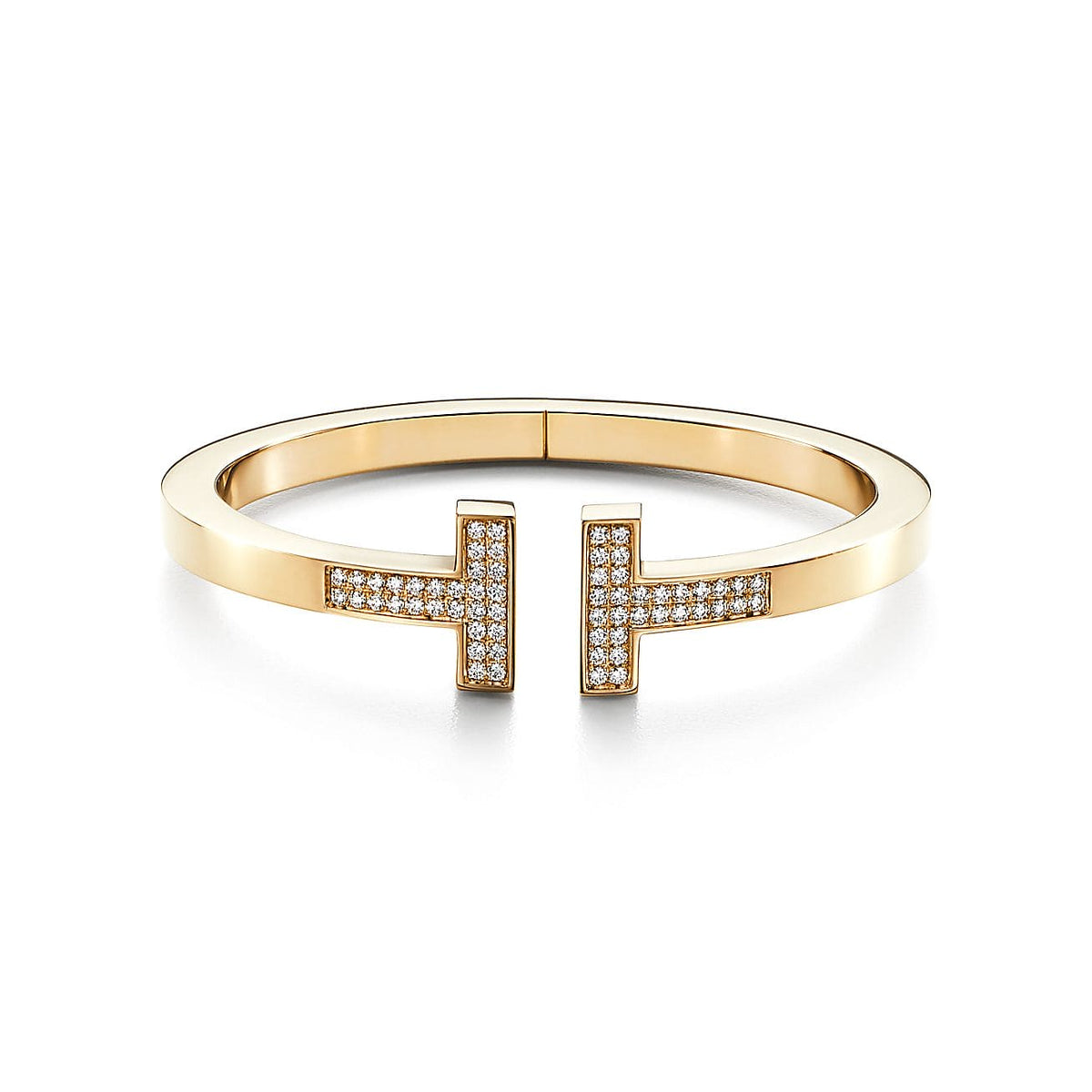 18K Tiffany & Co. Diamond Square Bracelet