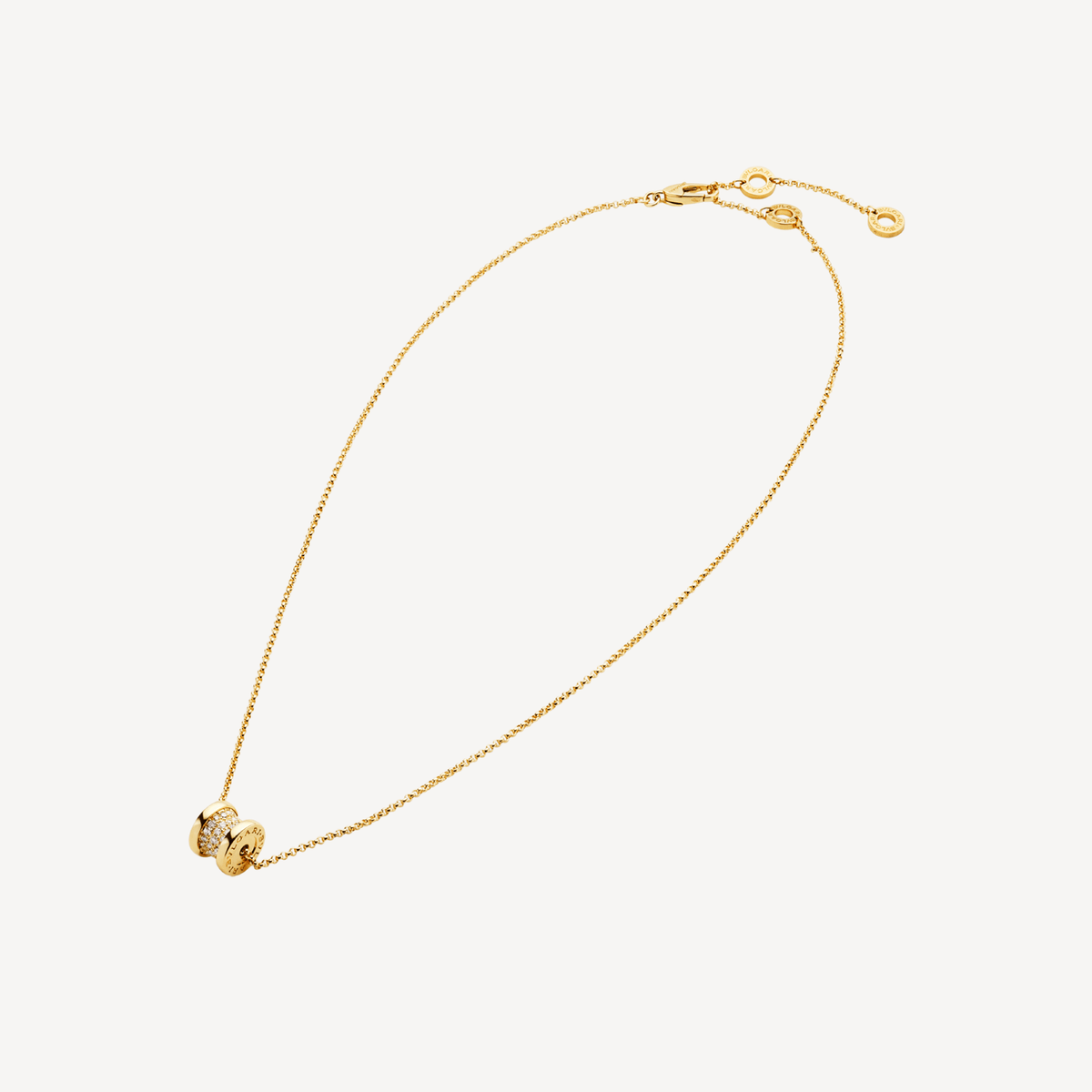 18K BVLGARI B.ZERO1 Diamonds Necklace