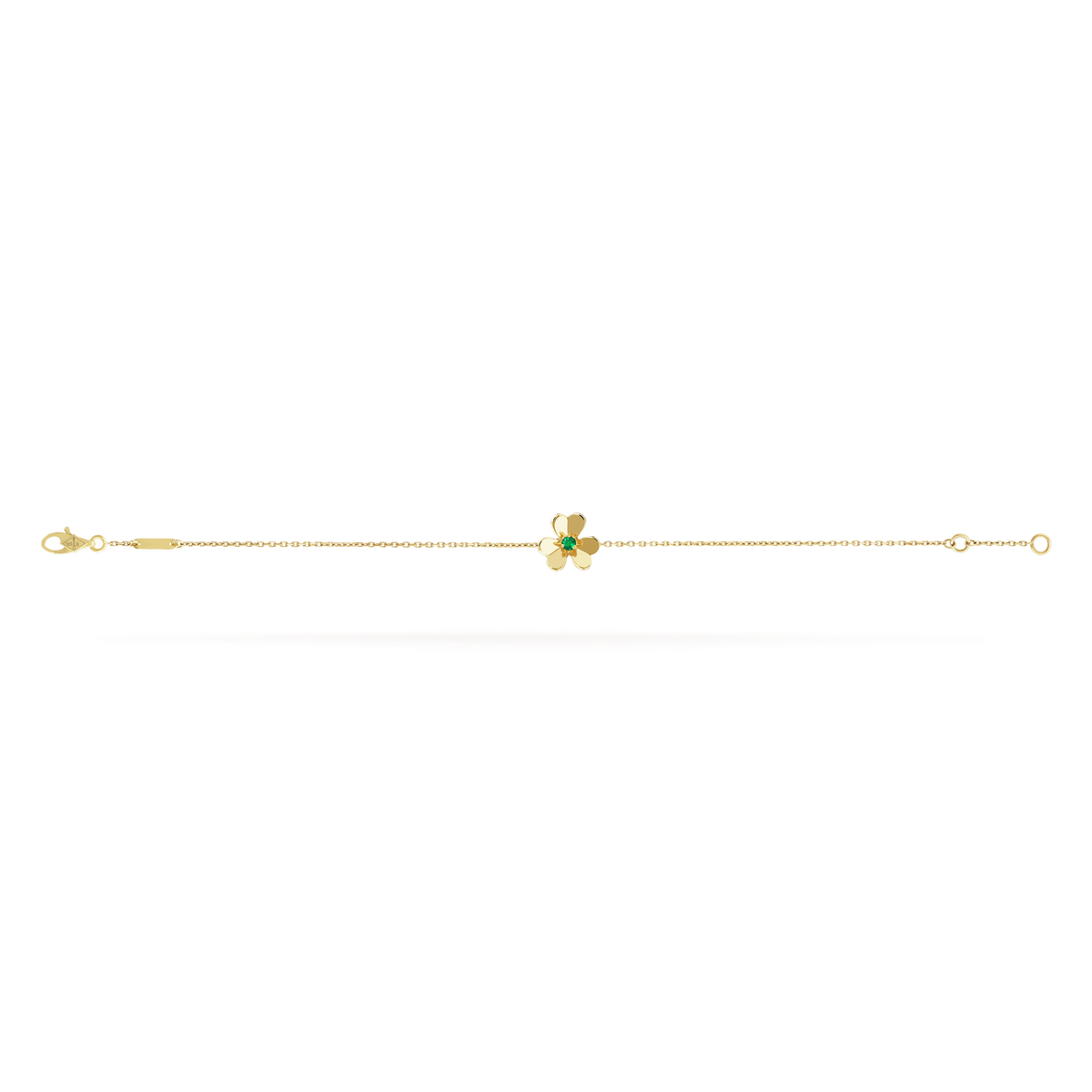 18K Van Cleef & Arpels Frivole Emerald Bracelet