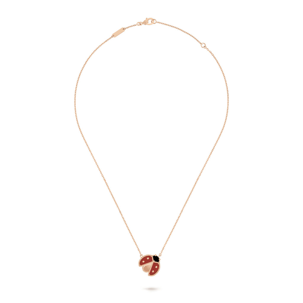 18K Van Cleef & Arpels Lucky Spring Pendant Necklace