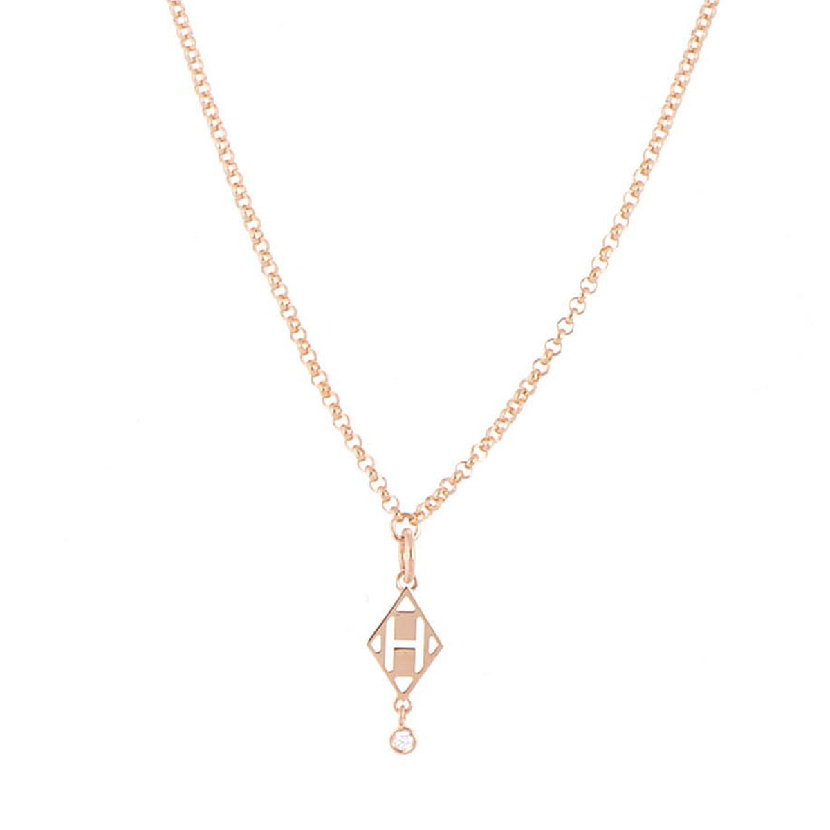 18K Gambade Pendant Hermès Necklace