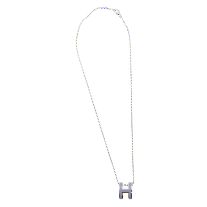 18K Mini Pop Hermès Purple Necklace