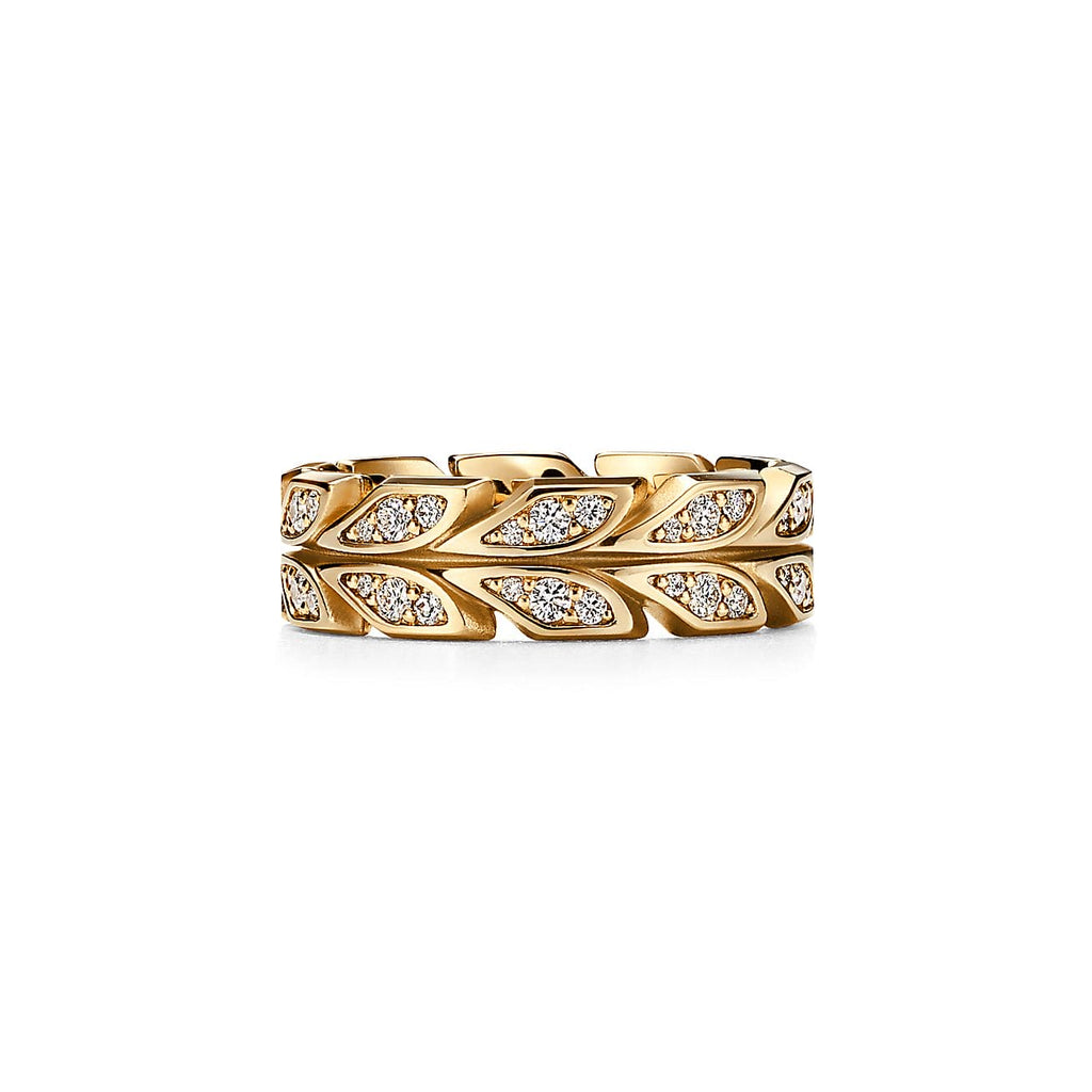 18K Yellow Gold Tiffany & Co. Victoria Vine Ring