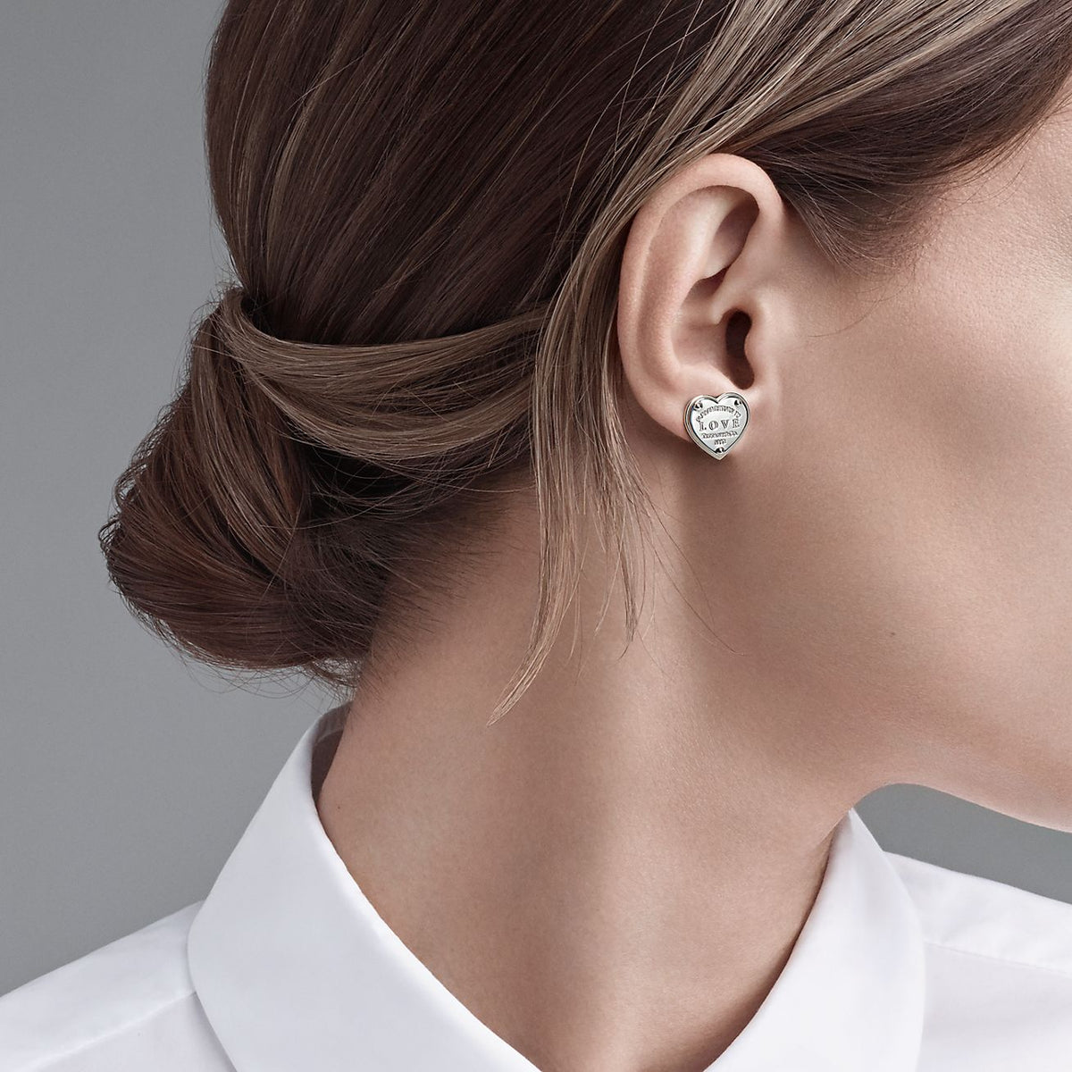 18K Return to Tiffany & Co. Love Earrings
