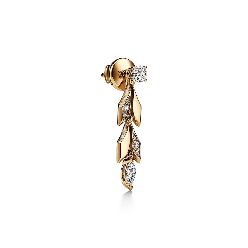 18K Tiffany & Co. Victoria Vine Convertible Drop Earrings