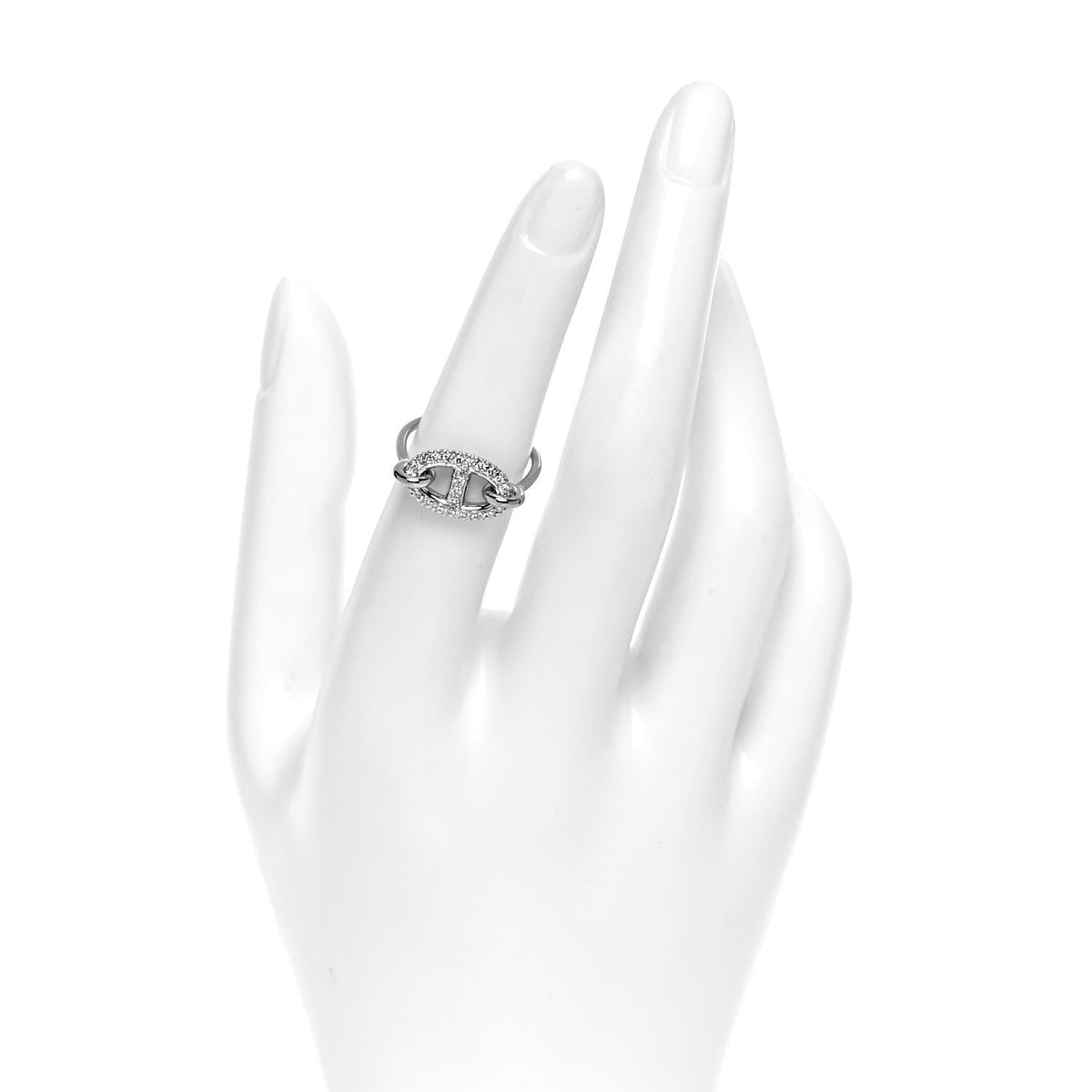 18K Farandole Diamond Hermès Ring